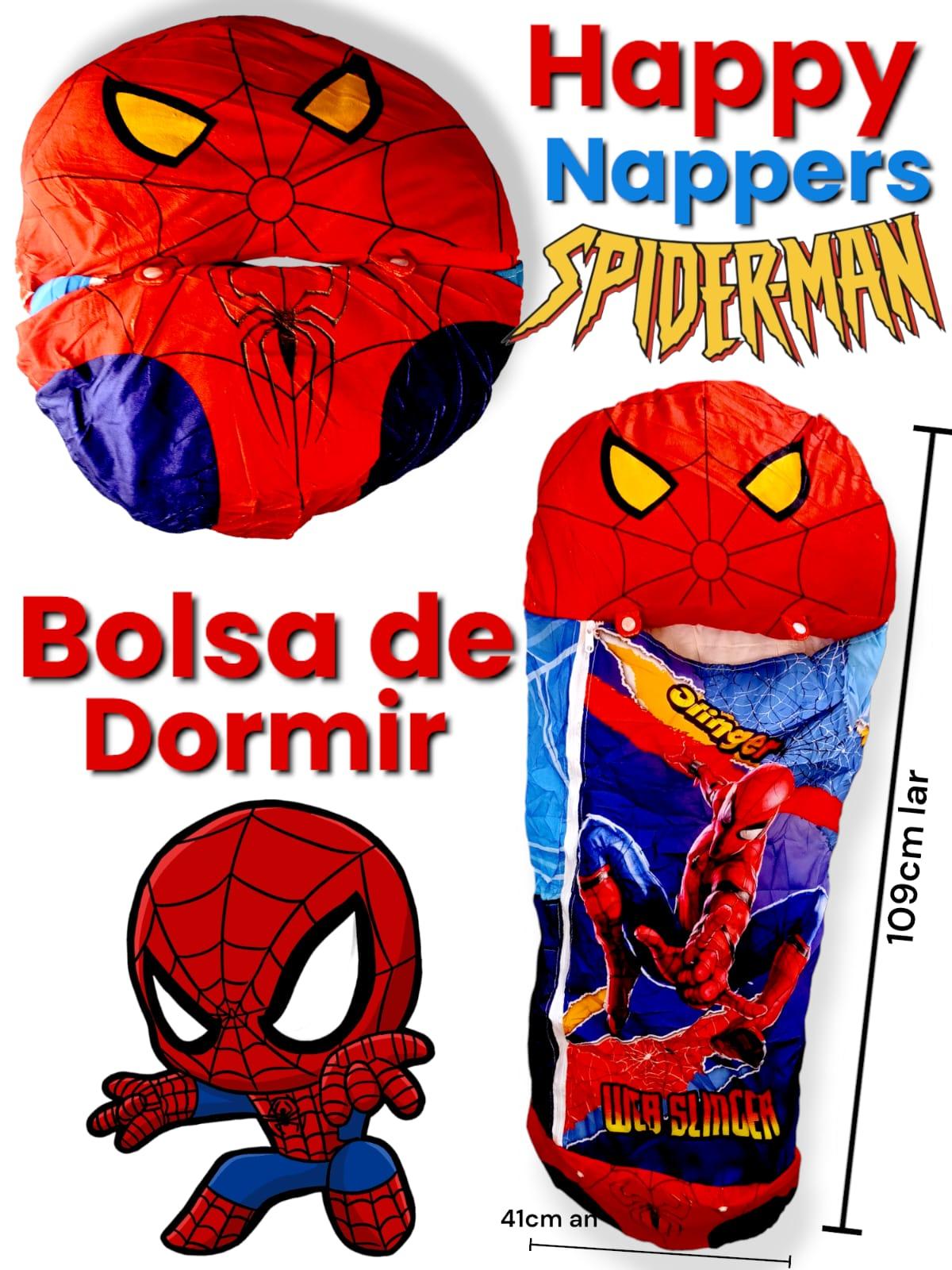 Happy Nappers Bolsa de Dormir SPIDERMAN